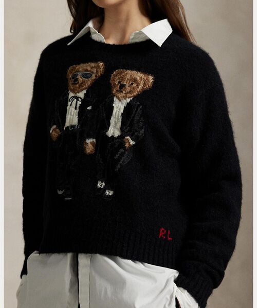 POLO RALPH LAUREN / ポロ ラルフ ローレン ニット・セーター | Ralph & Ricky ベア クルーネック セーター | 詳細4