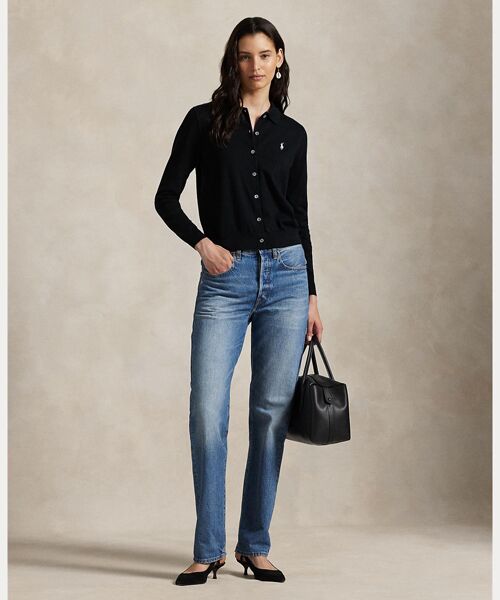 POLO RALPH LAUREN / ポロ ラルフ ローレン カーディガン・ボレロ | ポロカラー ボタンド カーディガン | 詳細2