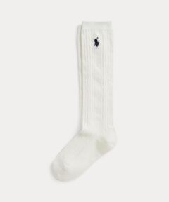 POLO RALPH LAUREN / ポロ ラルフ ローレン 未設定 | (ガールズ 7才～16才)ケーブルニット ニーハイ ソックス