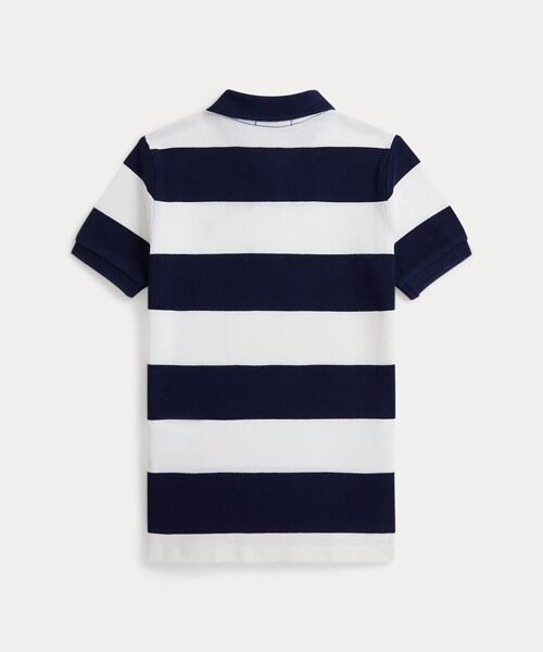 POLO RALPH LAUREN / ポロ ラルフ ローレン ポロシャツ | (ボーイズ 2才～7才)ストライプド コットン メッシュ ポロシャツ | 詳細1