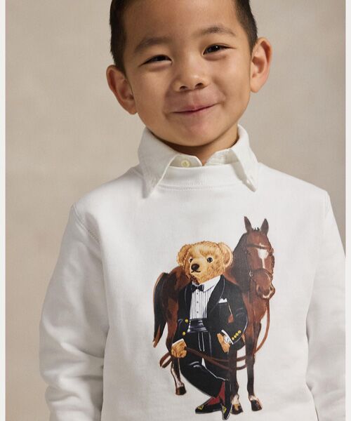 POLO RALPH LAUREN / ポロ ラルフ ローレン スウェット | (ボーイズ 2才～7才)ルナー ニュー イヤー Polo ベア スウェットシャツ | 詳細4