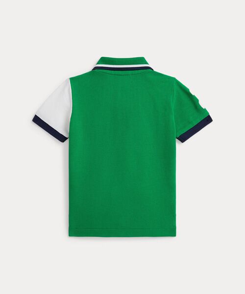 POLO RALPH LAUREN / ポロ ラルフ ローレン ポロシャツ | (ベビー)Polo ベア コットン メッシュ ポロシャツ | 詳細1