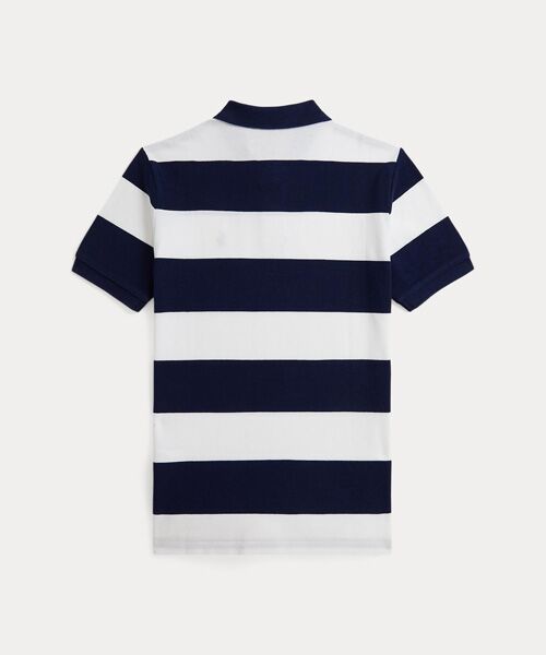 POLO RALPH LAUREN / ポロ ラルフ ローレン ポロシャツ | (ボーイズ 8才～20才)ストライプド コットン メッシュ ポロシャツ | 詳細1
