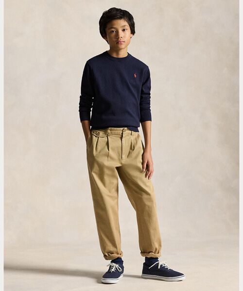 POLO RALPH LAUREN / ポロ ラルフ ローレン ニット・セーター | (ボーイズ 8才~20才)コットン クルーネック セーター | 詳細3