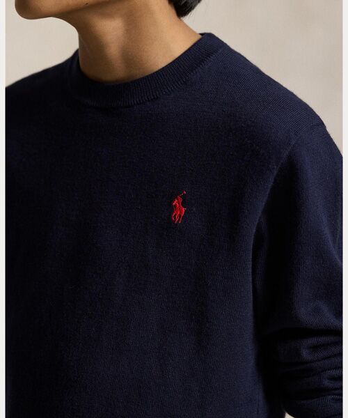 POLO RALPH LAUREN / ポロ ラルフ ローレン ニット・セーター | (ボーイズ 8才~20才)コットン クルーネック セーター | 詳細4