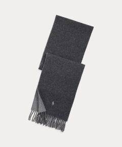 POLO RALPH LAUREN / ポロ ラルフ ローレン マフラー・ショール・スヌード・ストール | リバーシブル ウールブレンド マフラー