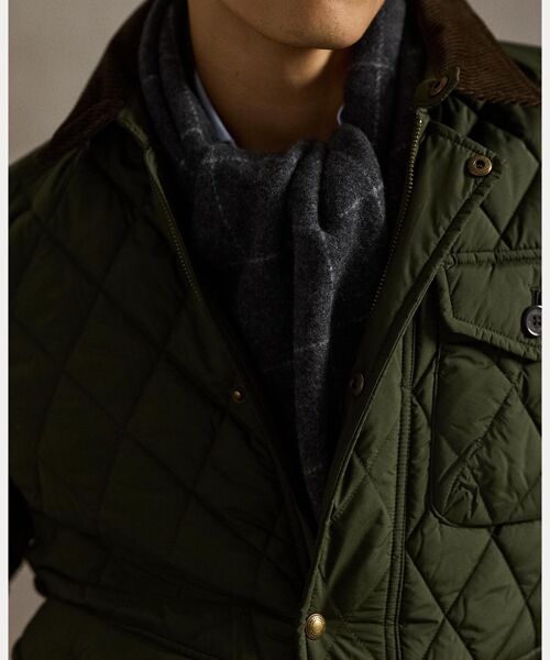 POLO RALPH LAUREN / ポロ ラルフ ローレン マフラー・ショール・スヌード・ストール | リバーシブル ウィンドウペン ウールブレンド マフラー | 詳細2