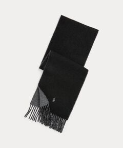 POLO RALPH LAUREN / ポロ ラルフ ローレン マフラー・ショール・スヌード・ストール | リバーシブル ウールブレンド マフラー