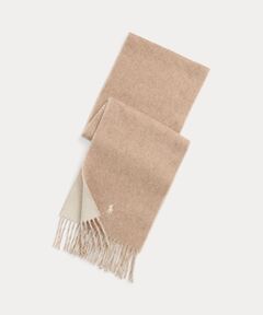 POLO RALPH LAUREN / ポロ ラルフ ローレン マフラー・ショール・スヌード・ストール | リバーシブル ウールブレンド マフラー