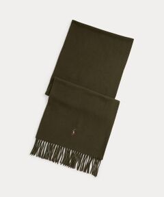 POLO RALPH LAUREN / ポロ ラルフ ローレン マフラー・ショール・スヌード・ストール | フリンジ バージン ウール マフラー