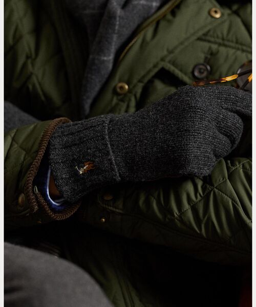 POLO RALPH LAUREN / ポロ ラルフ ローレン 手袋 | メリノ ウール タッチ スクリーン グローブ | 詳細3