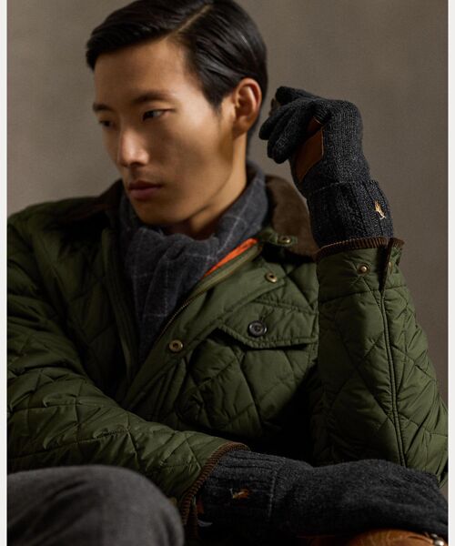 手元・首元をやさしく温めるマフラー＆グローブ