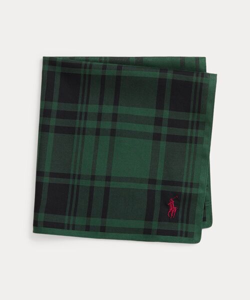 POLO RALPH LAUREN / ポロ ラルフ ローレン ハンカチ | チェック コットン ハンカチーフ | 詳細1