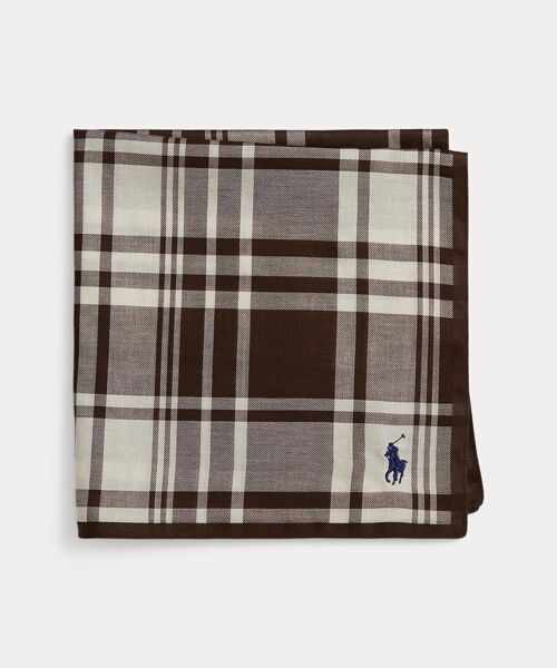 POLO RALPH LAUREN / ポロ ラルフ ローレン ハンカチ | チェック コットン ハンカチーフ | 詳細1