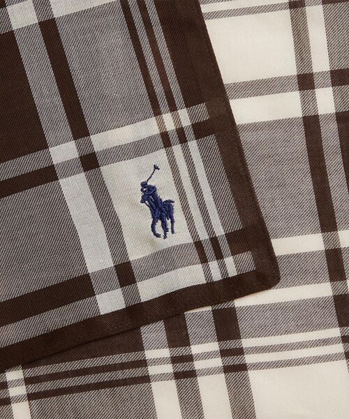 POLO RALPH LAUREN / ポロ ラルフ ローレン ハンカチ | チェック コットン ハンカチーフ | 詳細2