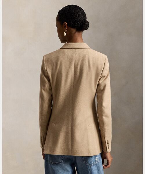 POLO RALPH LAUREN / ポロ ラルフ ローレン テーラードジャケット | シングルブレステッド ウール ハッキング ブレザー | 詳細3