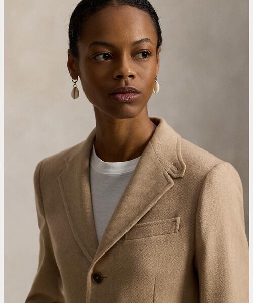 POLO RALPH LAUREN / ポロ ラルフ ローレン テーラードジャケット | シングルブレステッド ウール ハッキング ブレザー | 詳細4