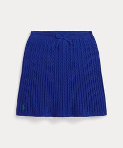POLO RALPH LAUREN / ポロ ラルフ ローレン ミニ・ひざ丈スカート | (ガールズ 7才～16才)ミニケーブル コットン スカート