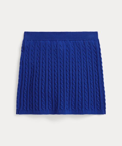 POLO RALPH LAUREN / ポロ ラルフ ローレン ミニ・ひざ丈スカート | (ガールズ 2才～6才)ミニケーブル コットン スカート | 詳細1
