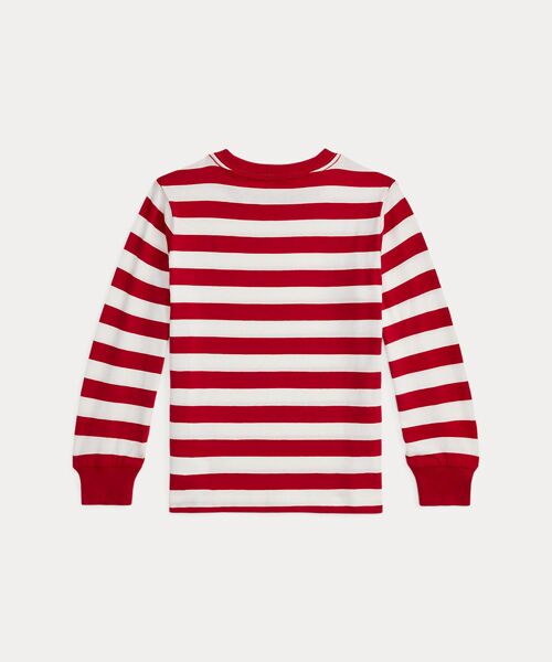 POLO RALPH LAUREN / ポロ ラルフ ローレン Tシャツ | (ボーイズ 2才~7才)ストライプド コットン ロングスリーブ Tシャツ | 詳細1