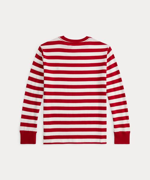 POLO RALPH LAUREN / ポロ ラルフ ローレン Tシャツ | (ボーイズ 8才～20才)ストライプド コットン ロングスリーブ Tシャツ | 詳細1