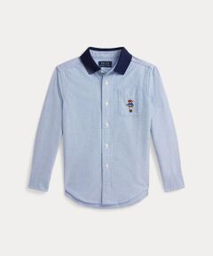 POLO RALPH LAUREN / ポロ ラルフ ローレン シャツ・ブラウス | (ボーイズ 2才～7才)Polo ベア オックスフォード ニットカラー シャツ