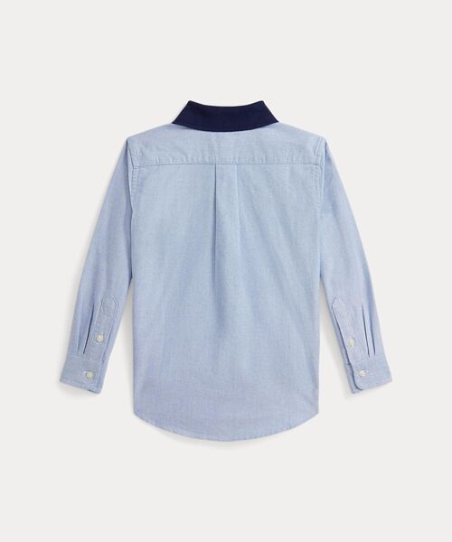 POLO RALPH LAUREN / ポロ ラルフ ローレン シャツ・ブラウス | (ボーイズ 2才～7才)Polo ベア オックスフォード ニットカラー シャツ | 詳細1