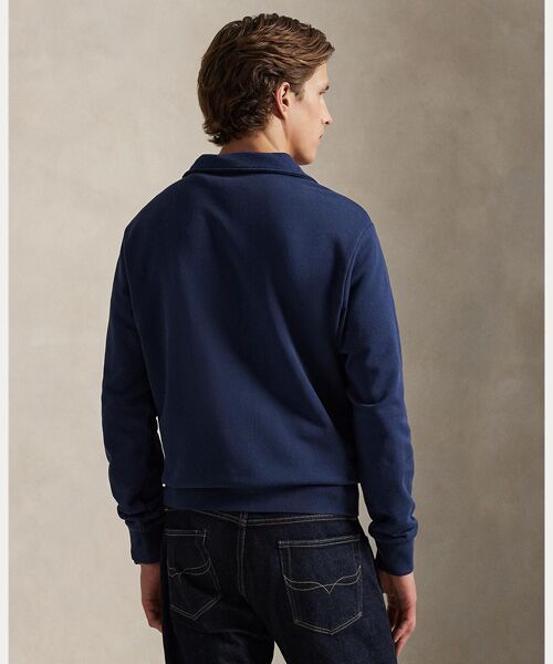 POLO RALPH LAUREN / ポロ ラルフ ローレン スウェット | ロゴバック フリース クォータージップ スウェットシャツ | 詳細3
