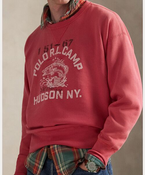POLO RALPH LAUREN / ポロ ラルフ ローレン スウェット | ヴィンテージ フィット フリース グラフィック スウェットシャツ | 詳細4
