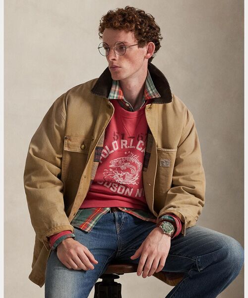 POLO RALPH LAUREN / ポロ ラルフ ローレン スウェット | ヴィンテージ フィット フリース グラフィック スウェットシャツ | 詳細5