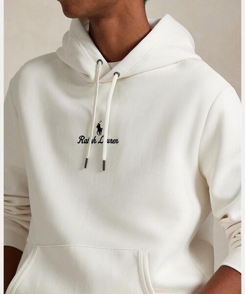 POLO RALPH LAUREN / ポロ ラルフ ローレン パーカー | ロゴ ダブルニット フーディ | 詳細4