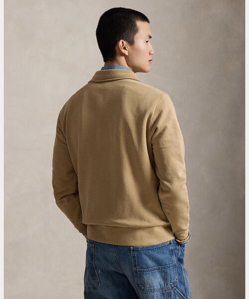POLO RALPH LAUREN / ポロ ラルフ ローレン スウェット | ロゴバック フリース クォータージップ スウェットシャツ | 詳細3