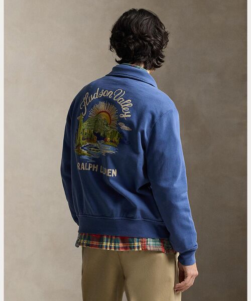 POLO RALPH LAUREN / ポロ ラルフ ローレン その他アウター | エンブロイダリー ループバック フリース ジャケット | 詳細3