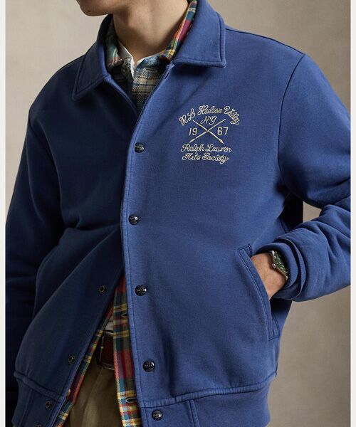 POLO RALPH LAUREN / ポロ ラルフ ローレン その他アウター | エンブロイダリー ループバック フリース ジャケット | 詳細4