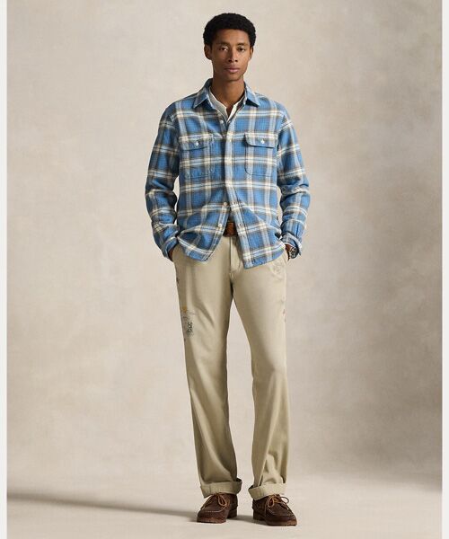 POLO RALPH LAUREN / ポロ ラルフ ローレン シャツ・ブラウス | クラシック フィット チェック フランネル ワークシャツ | 詳細2