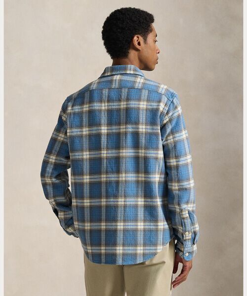 POLO RALPH LAUREN / ポロ ラルフ ローレン シャツ・ブラウス | クラシック フィット チェック フランネル ワークシャツ | 詳細3