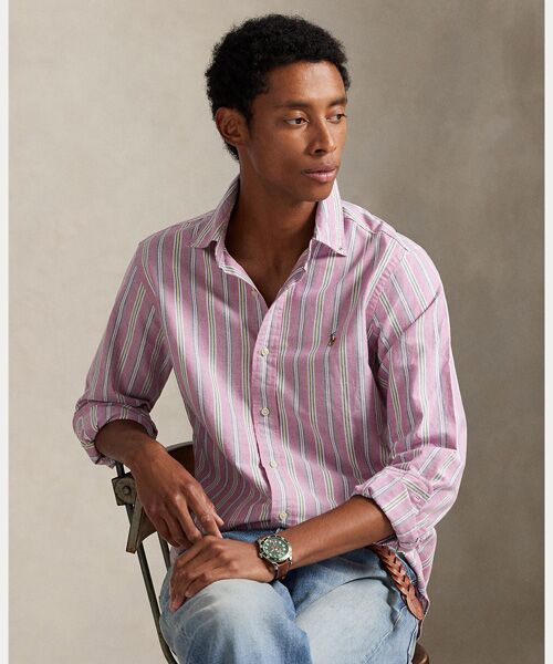 POLO RALPH LAUREN / ポロ ラルフ ローレン シャツ・ブラウス | クラシック フィット ストライプド オックスフォード シャツ | 詳細5