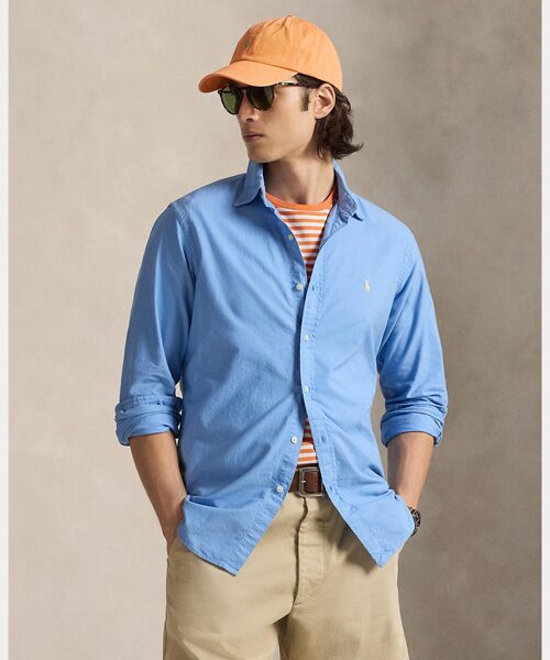 POLO RALPH LAUREN / ポロ ラルフ ローレン シャツ・ブラウス | クラシック フィット ガーメントダイド オックスフォード シャツ（420ブルー）
