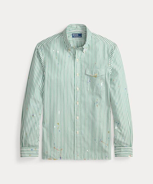 POLO RALPH LAUREN / ポロ ラルフ ローレン シャツ・ブラウス | クラシック フィット ペイントスプラッター ストライプド シャツ | 詳細1