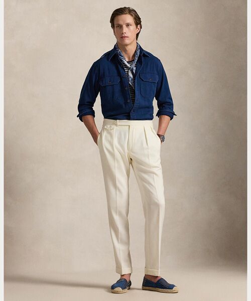 POLO RALPH LAUREN / ポロ ラルフ ローレン シャツ・ブラウス | クラシック フィット インディゴ チノ ワークシャツ | 詳細2