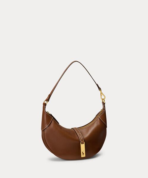 POLO RALPH LAUREN / ポロ ラルフ ローレン ショルダーバッグ | Polo ID カーフスキン ミニ ショルダー バッグ | 詳細1