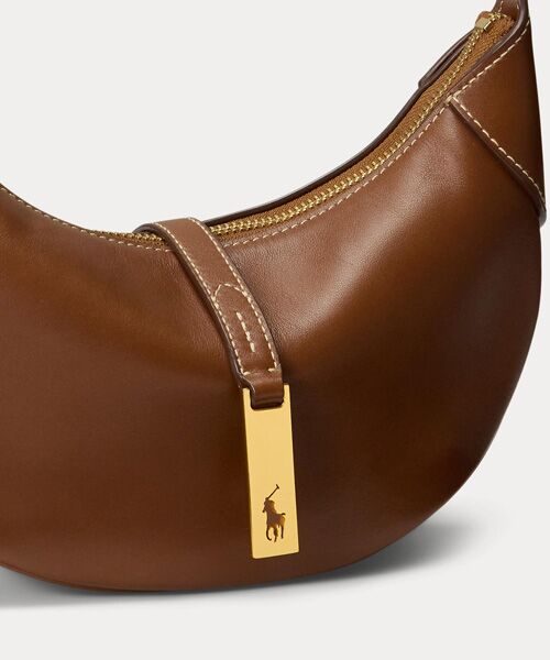 POLO RALPH LAUREN / ポロ ラルフ ローレン ショルダーバッグ | Polo ID カーフスキン ミニ ショルダー バッグ | 詳細4
