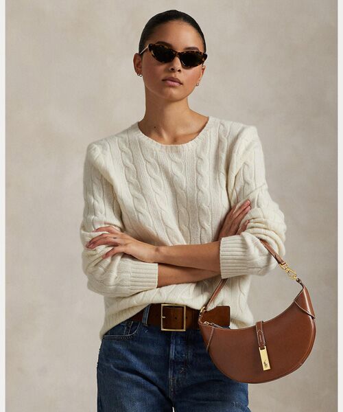 POLO RALPH LAUREN / ポロ ラルフ ローレン ショルダーバッグ | Polo ID カーフスキン ミニ ショルダー バッグ | 詳細5