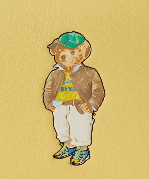POLO RALPH LAUREN / ポロ ラルフ ローレン カードケース・名刺入れ・定期入れ | Polo ベア レザー フラップ カード ケース | 詳細3