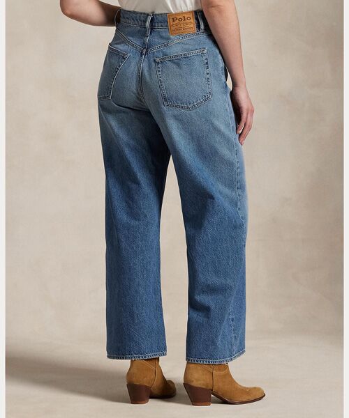 POLO RALPH LAUREN / ポロ ラルフ ローレン デニムパンツ | ハイライズ ワイドレッグ クロップ ジーンズ | 詳細9