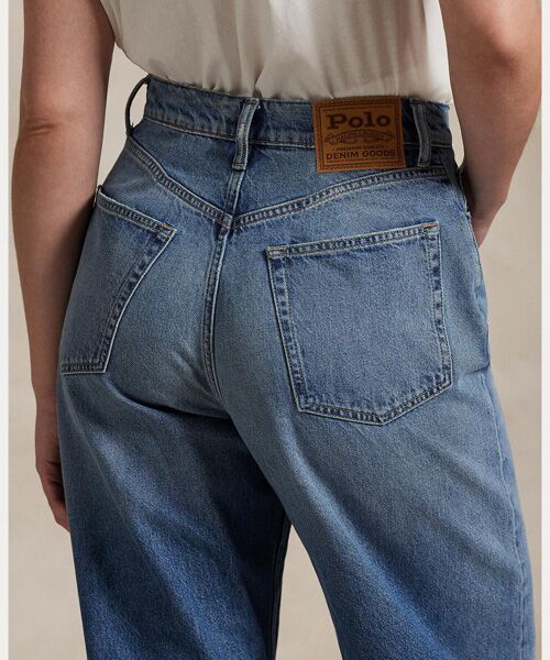 POLO RALPH LAUREN / ポロ ラルフ ローレン デニムパンツ | ハイライズ ワイドレッグ クロップ ジーンズ | 詳細10