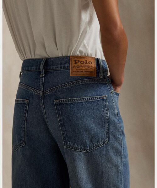 POLO RALPH LAUREN / ポロ ラルフ ローレン デニムパンツ | ハイライズ ワイドレッグ クロップ ジーンズ | 詳細5
