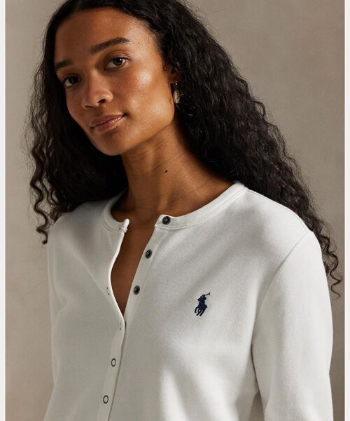 POLO RALPH LAUREN / ポロ ラルフ ローレン カーディガン・ボレロ | フレンチ テリー カーディガン | 詳細4