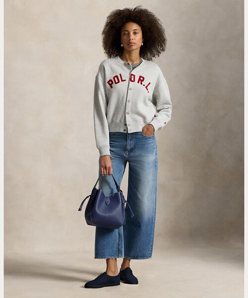 POLO RALPH LAUREN / ポロ ラルフ ローレン カーディガン・ボレロ | ロゴ フリース カーディガン | 詳細2