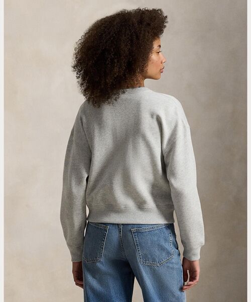 POLO RALPH LAUREN / ポロ ラルフ ローレン カーディガン・ボレロ | ロゴ フリース カーディガン | 詳細3